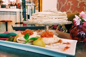 Nalesniki vegan at Cafe Bar 67 in Athens