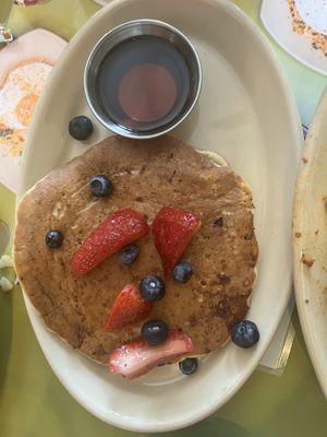 Vegan side pancake to share!  at Snooze - Larimer St in Denver