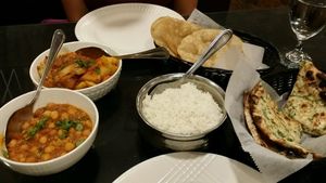 dinner at Taal Indian Cuisine in West Melbourne