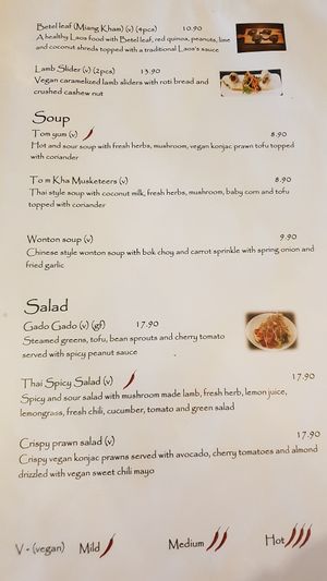 Soup & Salad 3/7 at Madame K's Vegetarian - Williamstown in Williamstown