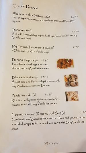 Desserts 7/7 at Madame K's Vegetarian - Williamstown in Williamstown