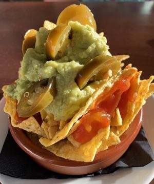 Nachos at FAMA Aperitif Bar in Benalmadena