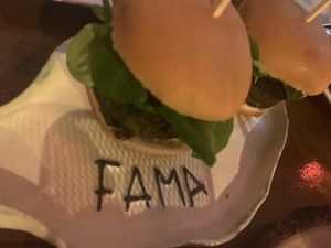 Burgers  at FAMA Aperitif Bar in Benalmadena