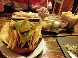 Nachos at FAMA Aperitif Bar in Benalmadena