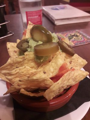 Nachos at FAMA Aperitif Bar in Benalmadena