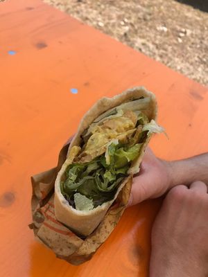 Kebab Thai (with tempeh, veggies and a sauce based on coconut cream) at UMAMI - Natura Golosa Food Truck in Dolo