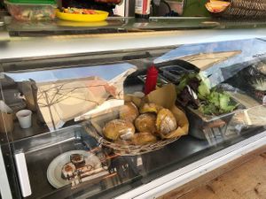 Fresh bread and vegetables at UMAMI - Natura Golosa Food Truck in Dolo