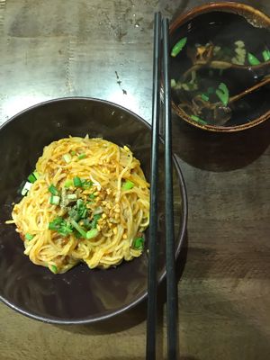 Shan noodles at Shan Kitchen in Yangon