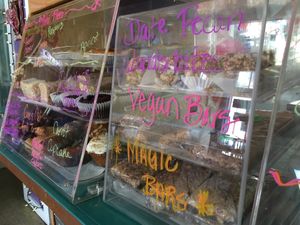 Vegan bars! at Passion Pie Cafe in Truth Or Consequences