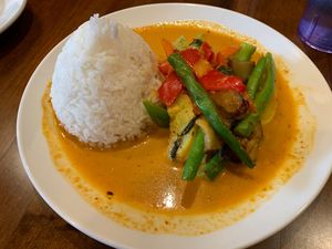 Panang vegetable curry  at Banana Blossom in Cleveland