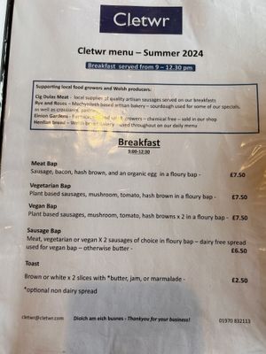   at Cletwr in Trer Ddol