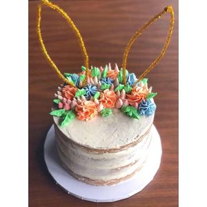 Easter cake at Sea Salt & Cinnamon in Muncie