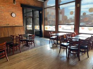 Inside at Sea Salt & Cinnamon in Muncie