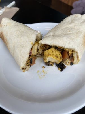 Breakfast burrito   at Sea Salt & Cinnamon in Muncie
