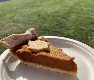 Pumpkin pie!! at Sea Salt & Cinnamon in Muncie