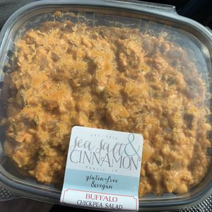Buffalo chickpea salad at Sea Salt & Cinnamon in Muncie
