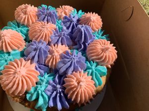 Cookie cake... Amazing! at Sea Salt & Cinnamon in Muncie