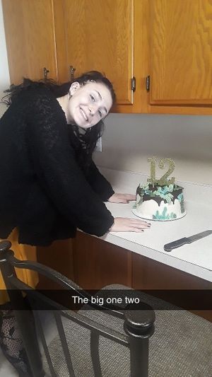 birthday delivery at Sea Salt & Cinnamon in Muncie