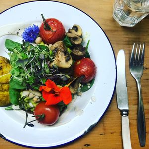 Vegan brekky  at Okere Falls Store in Rotorua