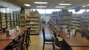 inside at India Sweets and Grocery in Torrance