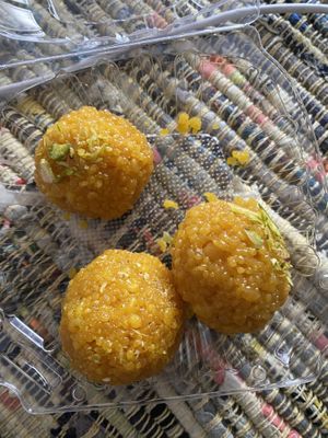 I only found this vegan dessert  at India Sweets and Grocery in Torrance