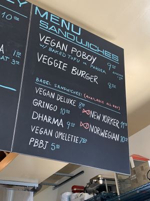 Proof of fish on the menu￼ at Small Mart in New Orleans