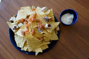 Nachos & Cheese at VegFarm - Wú Guójiè Shū Shí in Taichung