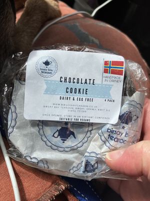 Tasty cookie  at The Bayleaf Delicatessen in Orkney Islands