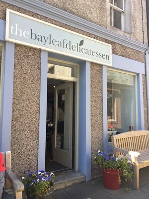 Lovely plants  at The Bayleaf Delicatessen in Orkney Islands