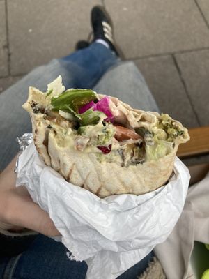 Falafel Full (sandwich)  at Falafel Full in Warsaw