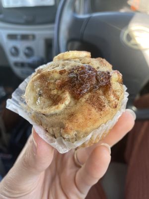 Banana and carob muffin   at Niceness in Nago