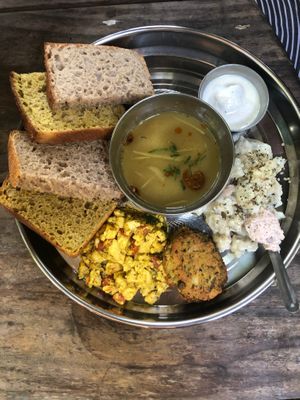 Bread set at Niceness in Nago