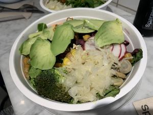 Salad at Sparaw - Recoleta in Buenos Aires