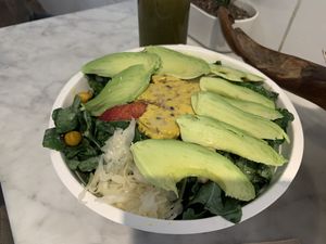 Salad at Sparaw - Recoleta in Buenos Aires