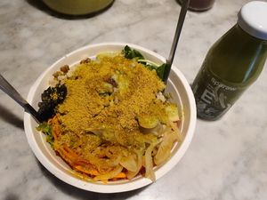 Healthy lunch at Sparaw - Recoleta in Buenos Aires
