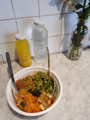 Delicious lunch at Sparaw - Recoleta in Buenos Aires