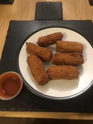 Mr Singh’s Spicy Soya Sticks (takeaway)  at Mr Singh's in Wolverhampton