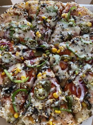 Vegan Hot is now my go to pizza   at Mr Singh's in Wolverhampton