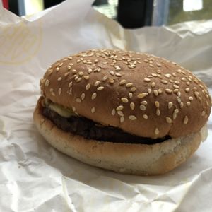 Cheeseburger  at Greazy Vegan in Cardiff