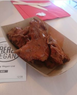 Wings  at Greazy Vegan in Cardiff