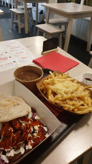 Grade A awful photo at Greazy Vegan in Cardiff