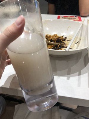 hot/cold homemade barley $1 (w set meal) $2.40 (ala carte) at Grove Cafe 素林 - Paya Lebar in Central Singapore