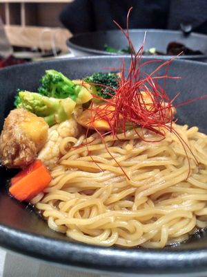 Dry Kung Pao Noodle at Grove Cafe 素林 - Paya Lebar in Central Singapore