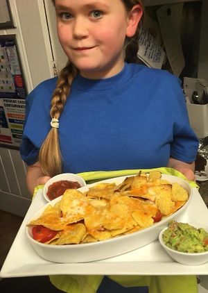 Nacho's with Vegan Cheese!  at Castle Inn in Criccieth