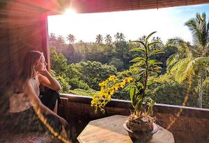 Relax and unwind in nature at Sarinbuana Eco Lodge in Tabanan
