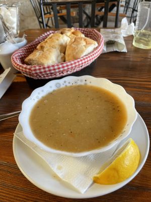 Lentil soup  at Silk Road Cafe and Restaurant in Goreme