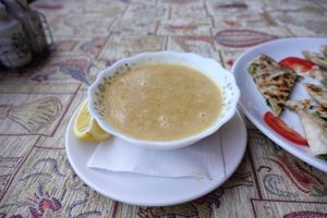 Lentil soup at Silk Road Cafe and Restaurant in Goreme