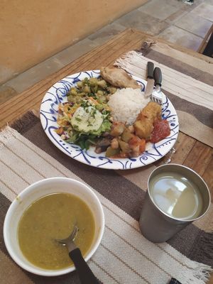 Prato del dia at Centro Cultural Annapurna in Fortaleza