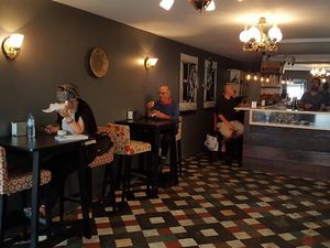 Location at Farm Food Ink Cafe in Lisbon