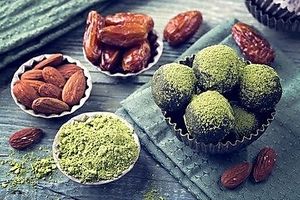 Moringa energy balls at Booster Deli & Cafe in Phuket